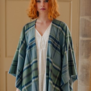 Beech Dappled Skies Tartan Serape