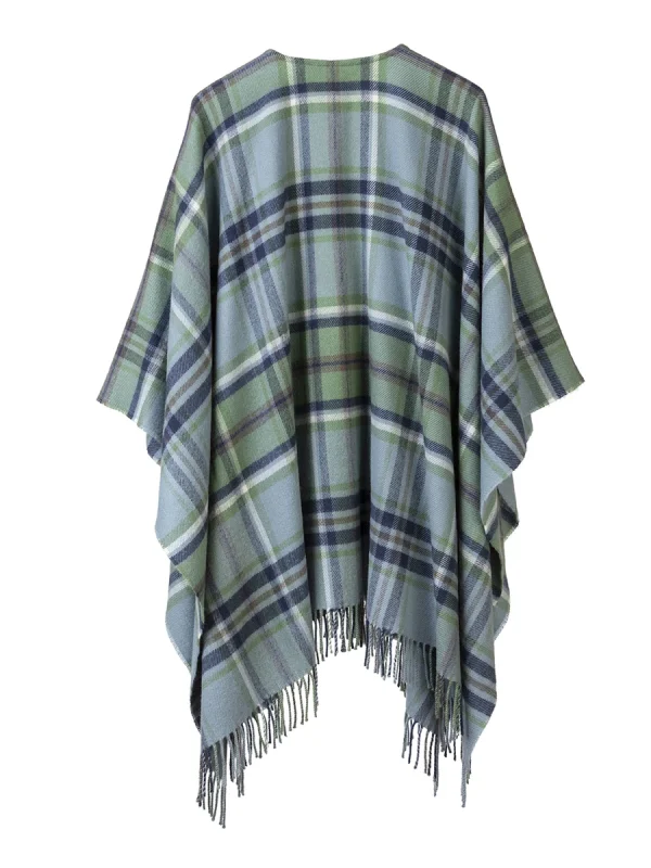 Beech Dappled Skies Tartan Serape - Image 14