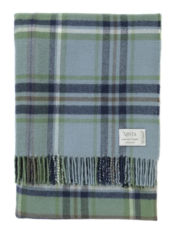 Beech Dappled Skies Tartan Throw - Image 8