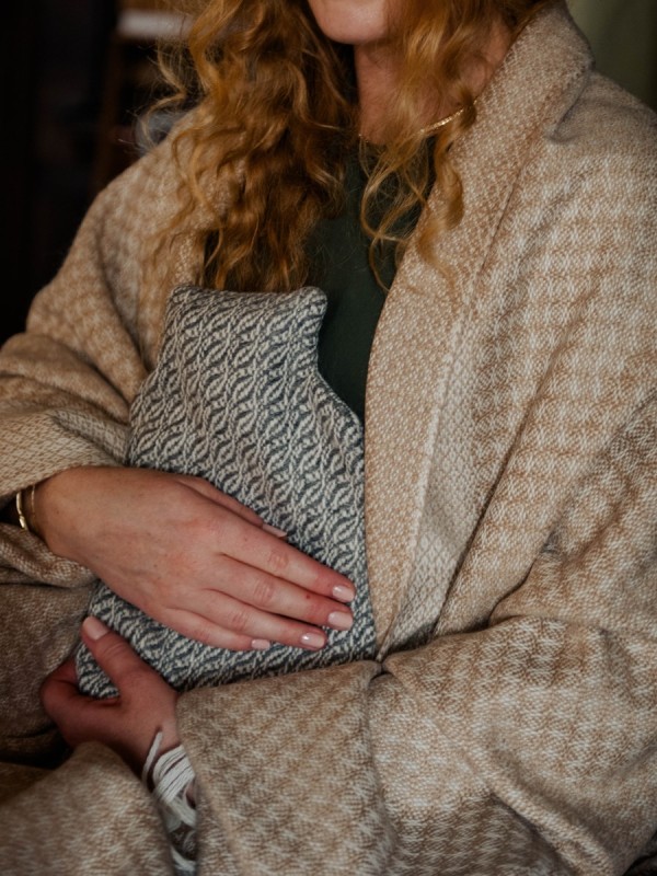 Grey Fern Alpaca Hot Water Bottle - Image 5