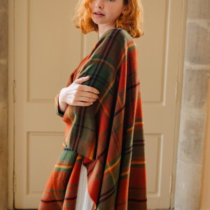 Autumn Woodland Walk Tartan Serape