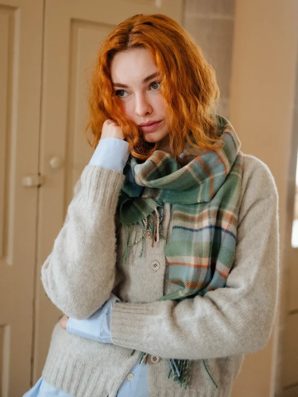 Highlands at Dawn Tartan Scarf - Image 5