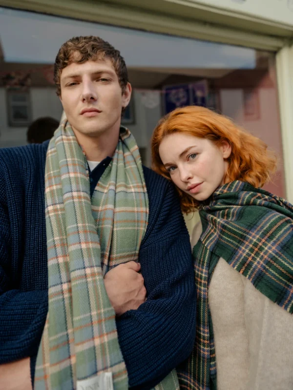 Highlands at Dawn Tartan Scarf - Image 9