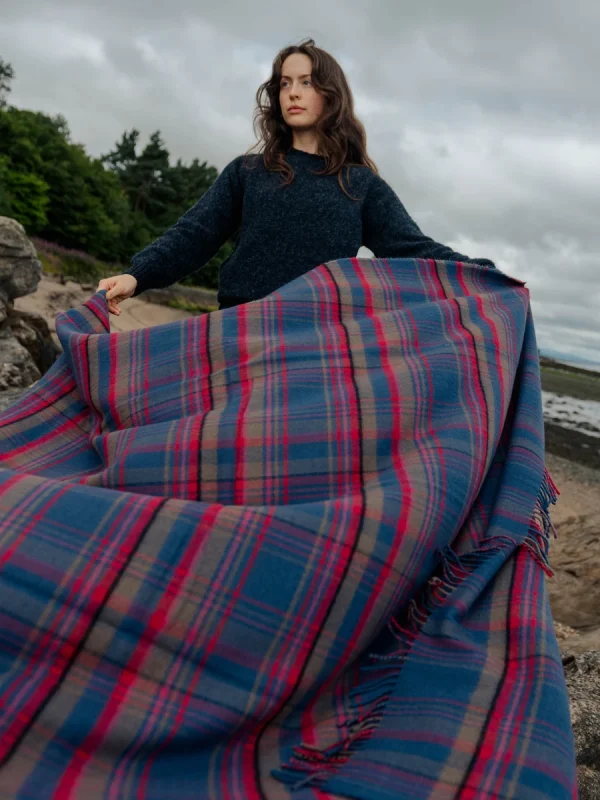 Highlands at Dusk Tartan Throw
