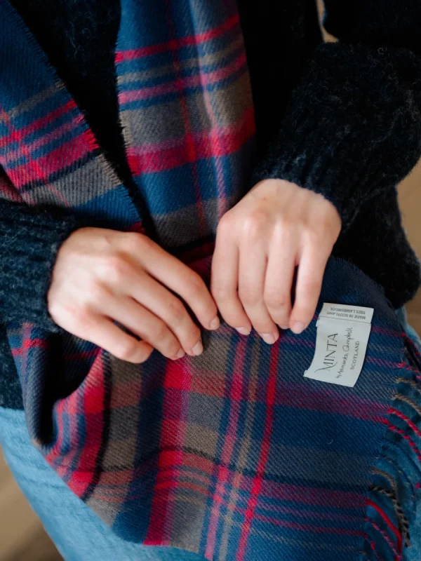 Highlands at Dusk Tartan Scarf - Image 7