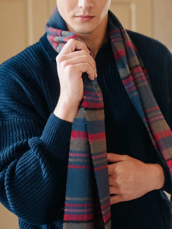 Highlands at Dusk Tartan Scarf - Image 3