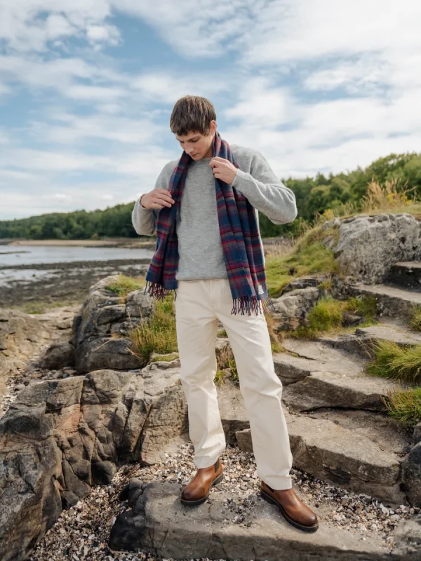 Highlands at Dusk Tartan Scarf - Image 8