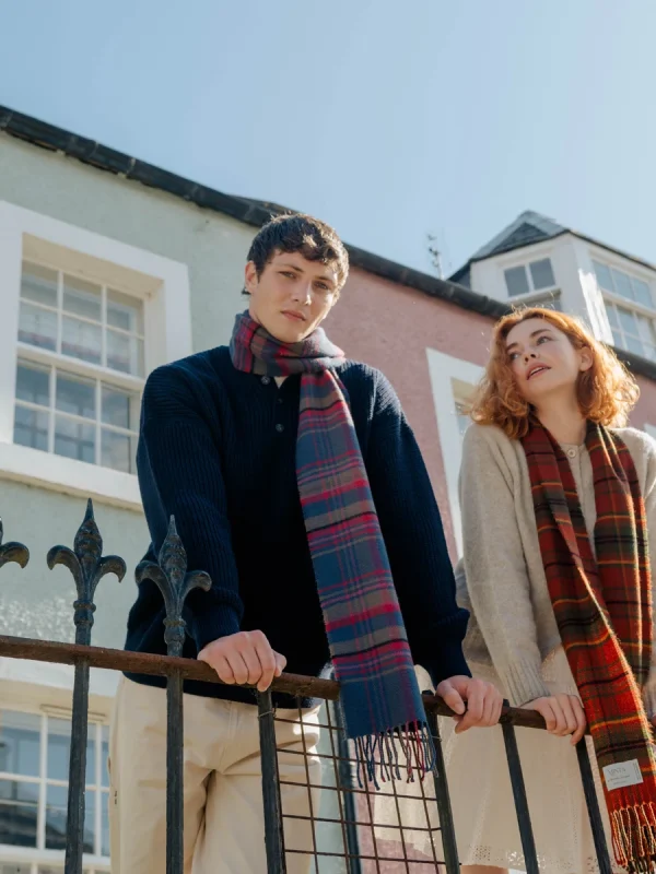 Highlands at Dusk Tartan Scarf - Image 10