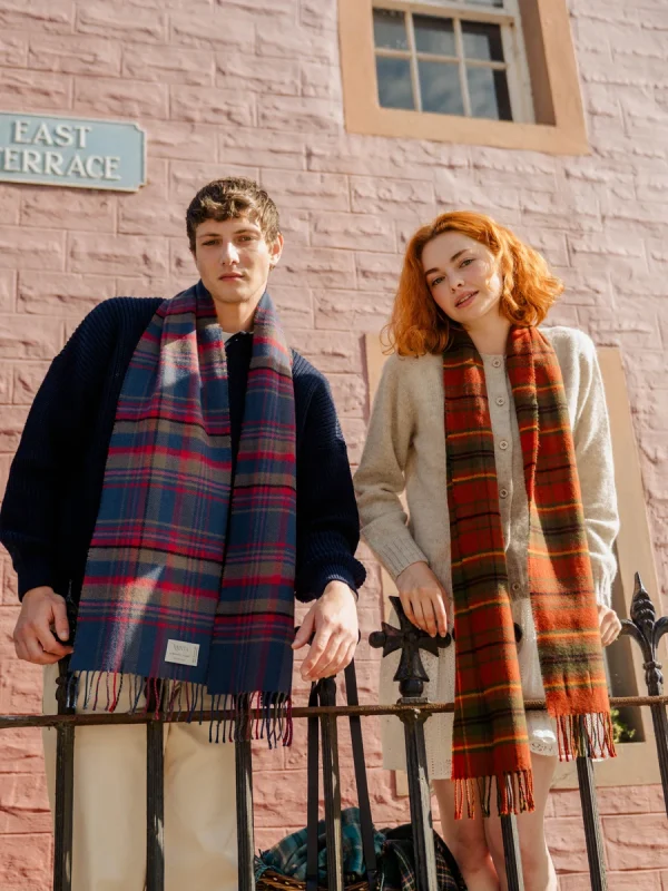 Highlands at Dusk Tartan Scarf - Image 11