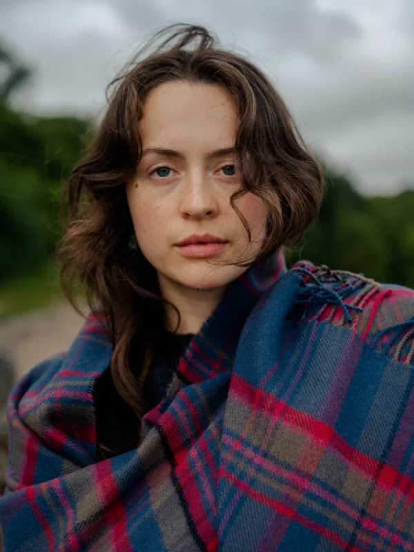 Highlands at Dusk Tartan Serape - Image 9