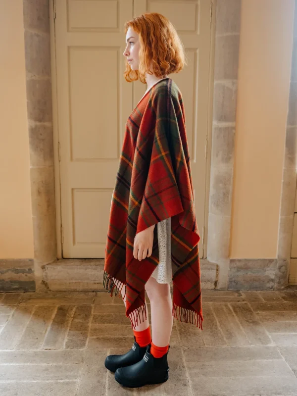 Autumn Woodland Walk Tartan Serape - Image 3