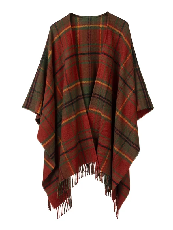 Autumn Woodland Walk Tartan Serape - Image 12