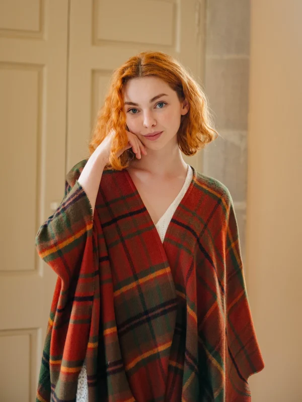 Autumn Woodland Walk Tartan Serape - Image 6