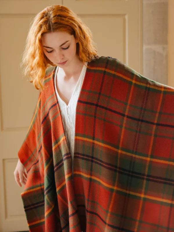 Autumn Woodland Walk Tartan Serape - Image 5