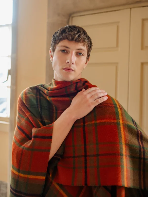 Autumn Woodland Walk Tartan Serape - Image 7