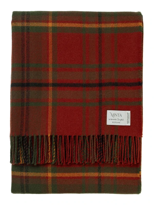 Autumn Woodland Walk Tartan Throw - Image 8