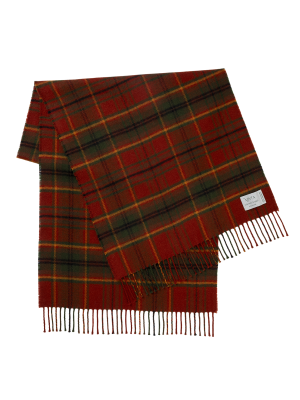 Autumn Woodland Walk Tartan Shawl - Image 10