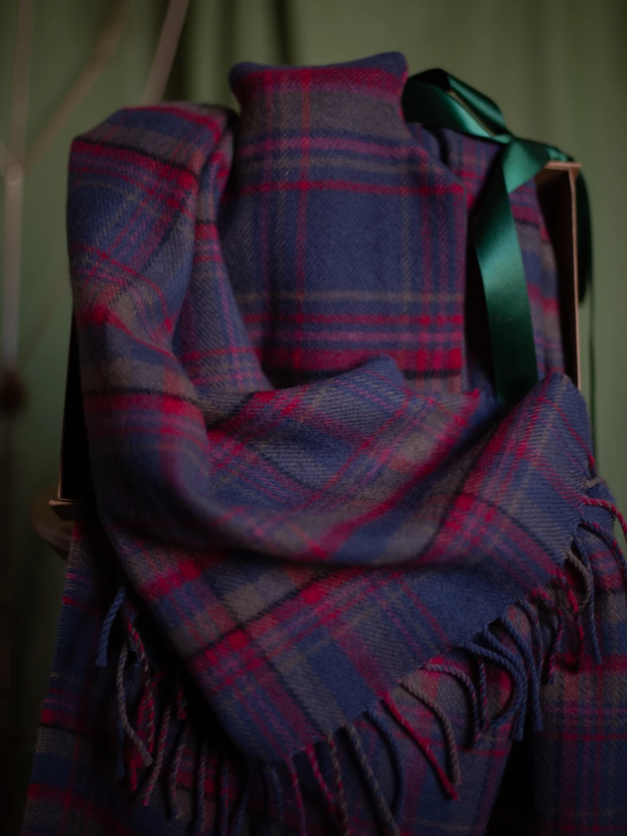 Tartan Shawl & Hot Water Bottle Gift Box - Image 6