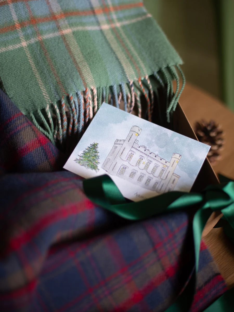 Tartan Throw & Hot Water Bottle Gift Box - Image 9