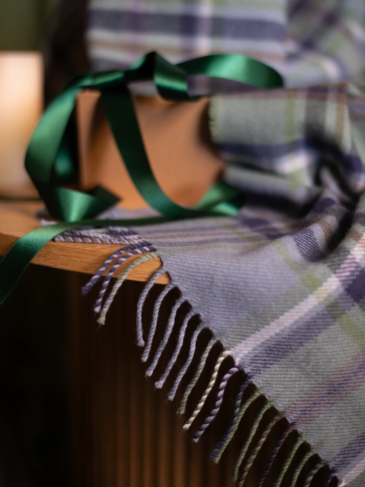 Tartan Throw & Hot Water Bottle Gift Box - Image 4