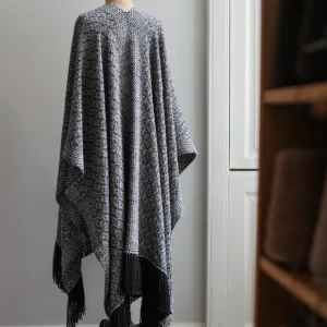 Handwoven Fallen Leaves Blanket Wrap