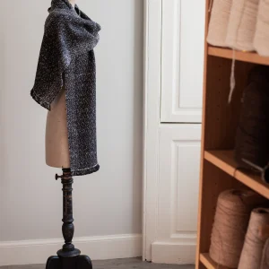 Handwoven Pinebark Narrow Scarf