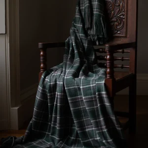 Cairngorm Frost Handwoven Throw