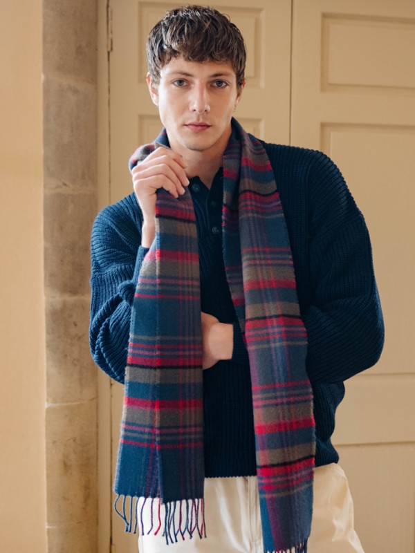 Highlands at Dusk Tartan Scarf