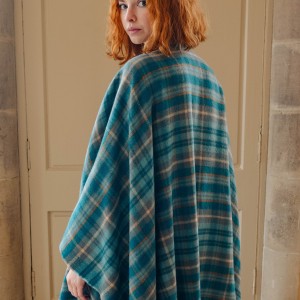 West Coast Waters Tartan Serape
