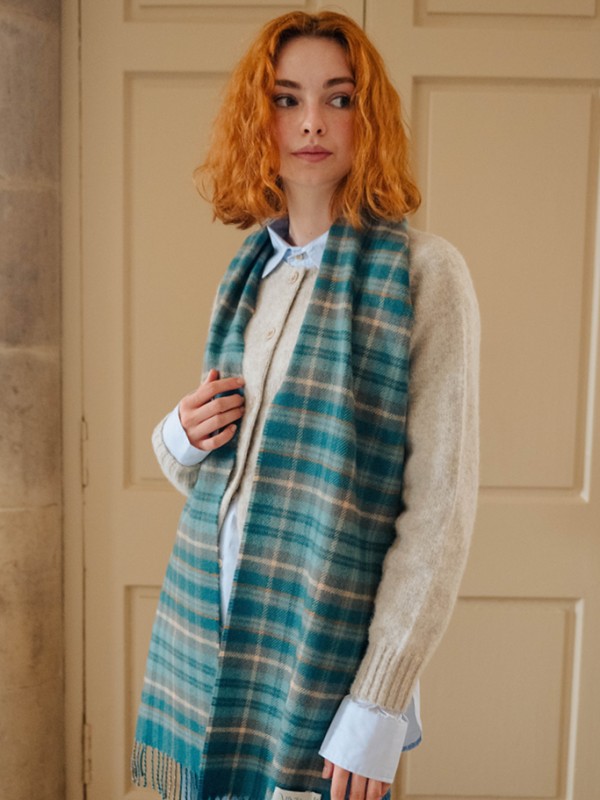 West Coast Waters Tartan Scarf
