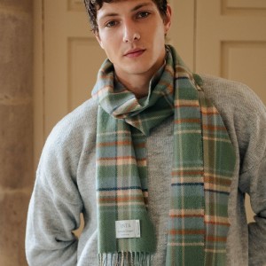Highlands at Dawn Tartan Scarf