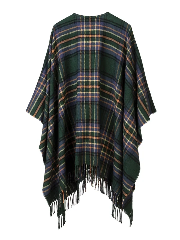 Amber Riverbank Tartan Serape - Image 12