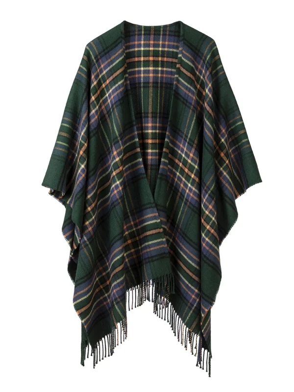 Amber Riverbank Tartan Serape - Image 11