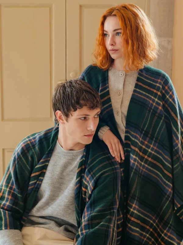 Amber Riverbank Tartan Serape - Image 6
