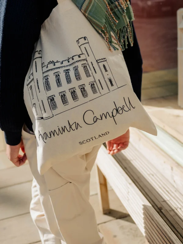 Atelier Linework Cotton Tote Bag - Image 2