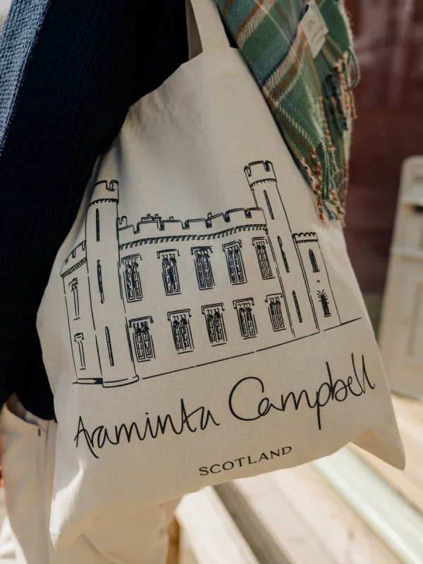 Atelier Linework Cotton Tote Bag - Image 3