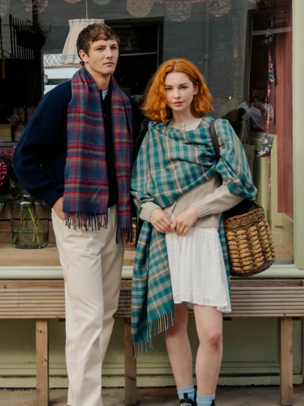 West Coast Waters Tartan Serape - Image 6