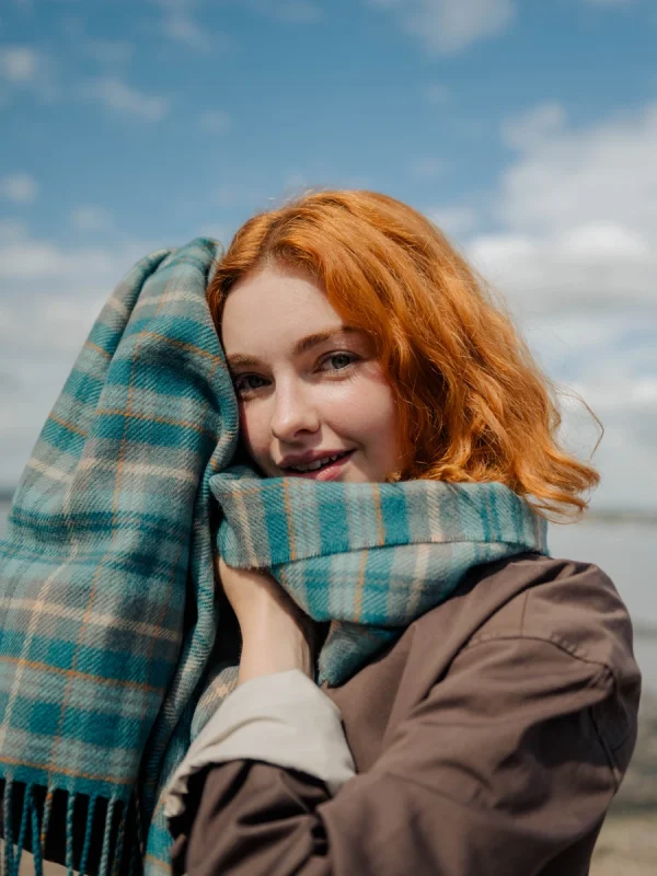 West Coast Waters Tartan Shawl - Image 8
