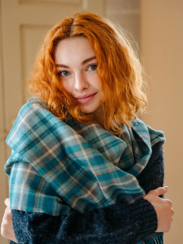 West Coast Waters Tartan Shawl - Image 7