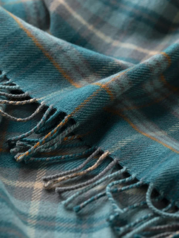 West Coast Waters Tartan Throw - Image 2