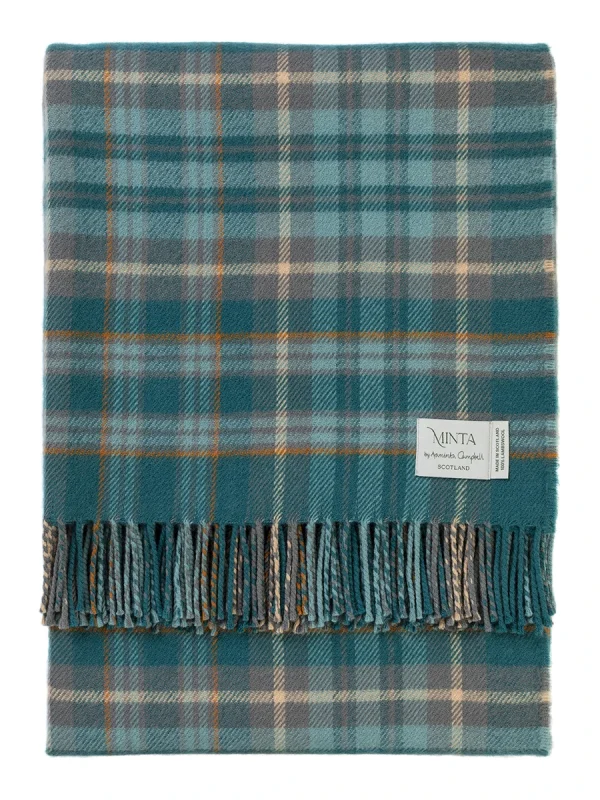 West Coast Waters Tartan Throw - Image 8
