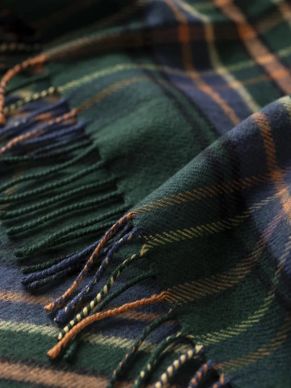 Amber Riverbank Tartan Throw - Image 2