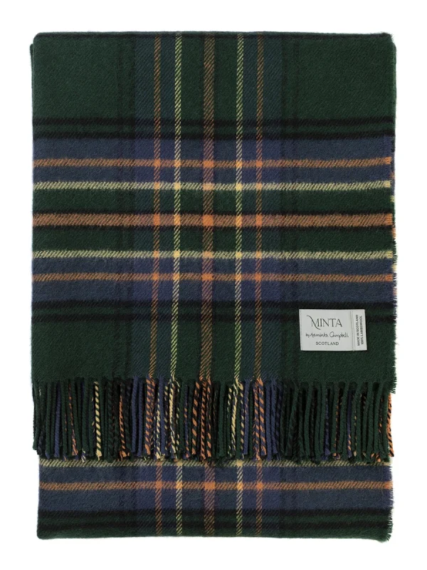 Amber Riverbank Tartan Throw - Image 7