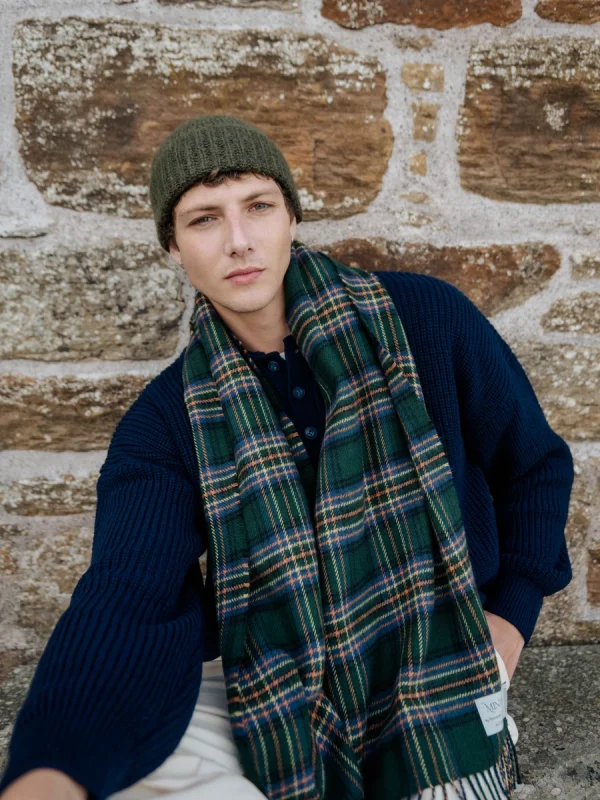 Amber Riverbank Tartan Shawl - Image 8