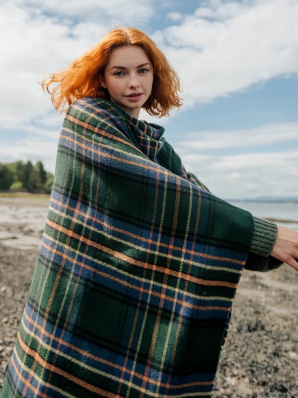 Amber Riverbank Tartan Serape - Image 10