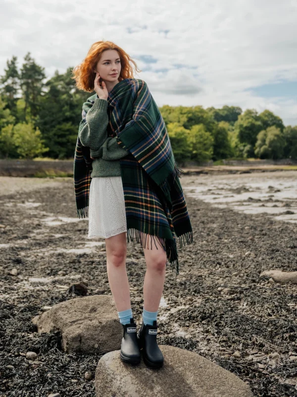 Amber Riverbank Tartan Serape - Image 7