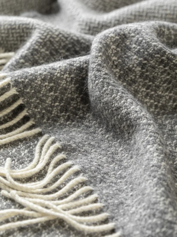 Grey Harvest Grain Blanket Scarf - Image 13