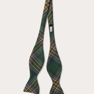 Amber Riverbank Self-Tie Silk Bow Tie
