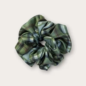 Beech Dappled Skies Large Silk Scrunchie