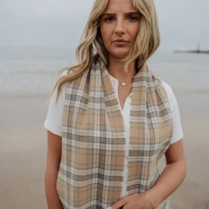 Morning Sands Tartan Scarf